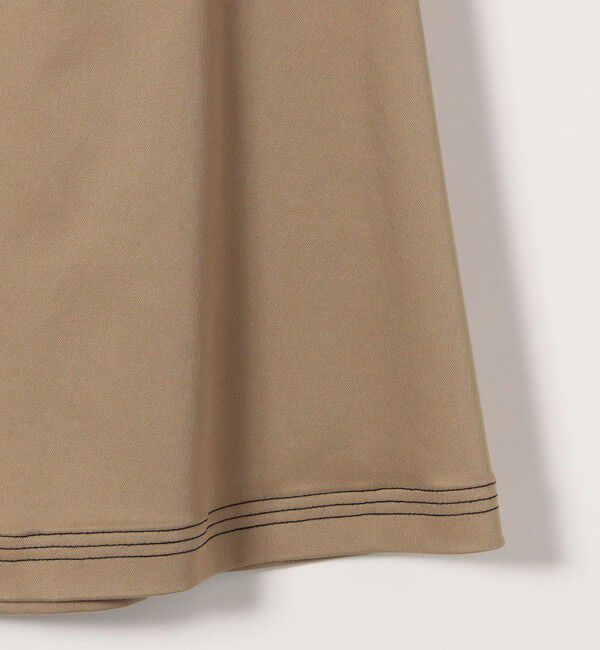 SHIPS any「SHIPS any:〈洗濯機可能〉チノ ステッチ フレア ロング スカート」|フレア|