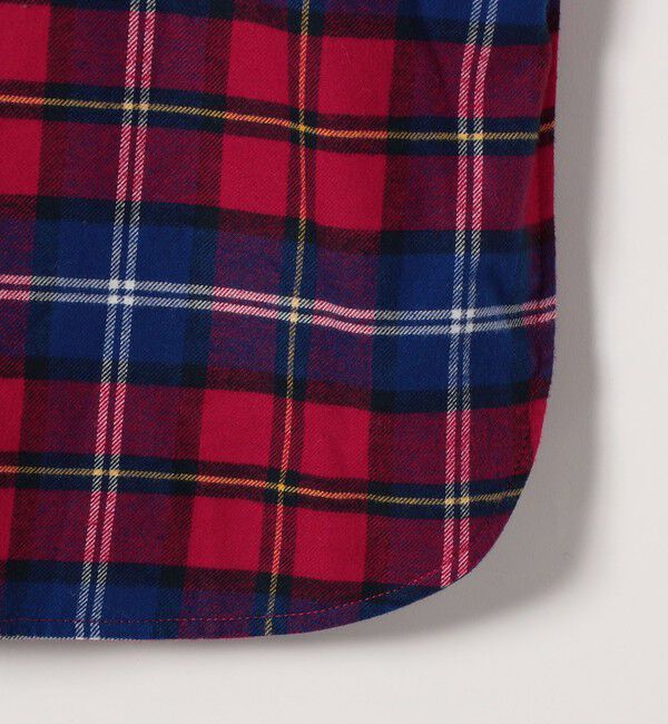 SHIPS any「SHIPS any:〈洗濯機可能〉タータン チェック ロング シャツ ワンピース」|ワンピース|