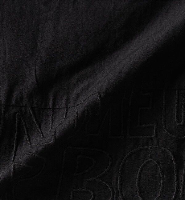 SHIPS any「bon_meur:〈洗濯機可能〉ロゴ エンブロイダリー パッチワーク ワイド パンツ」|その他|