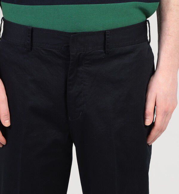 TOMORROWLAND MENS「コットンポリウレタン バックシャーリングスリムテーパードパンツ」|その他|