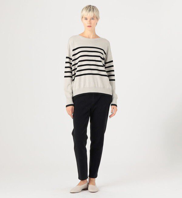 GALERIE VIE「ストレッチモールスキン イージーテーパードパンツ」|その他|