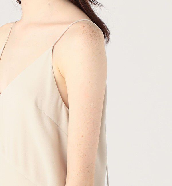 BACCA「ジョーゼットサテン キャミソールワンピース」|ワンピース|