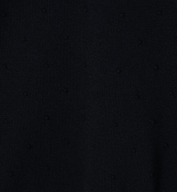 Ballsey「【一部追加予約】ストレッチタックドット ボウタイプルオーバー」|ニット・セーター|