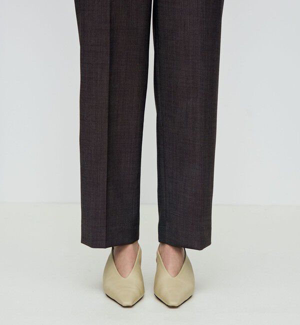 TOMORROWLAND collection「ウーステッドカルゼ ストレートパンツ」|その他|