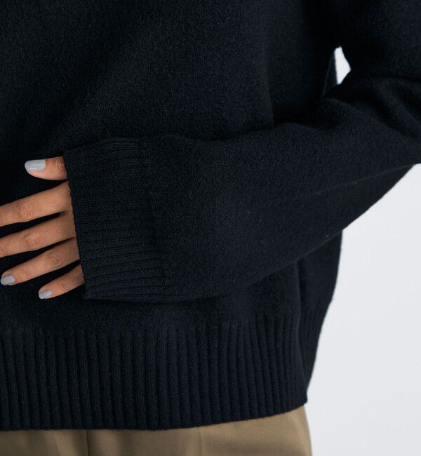 Edition「フェルテッドウール クルーネックニット」|ニット・セーター|