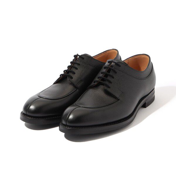 TOMORROWLAND GOODS「【別注】 CROCKETT&JONES SHELTON5 グレインレザー Uチップ レザーシューズ」|ビジネス・ドレスシューズ|19 ブラック