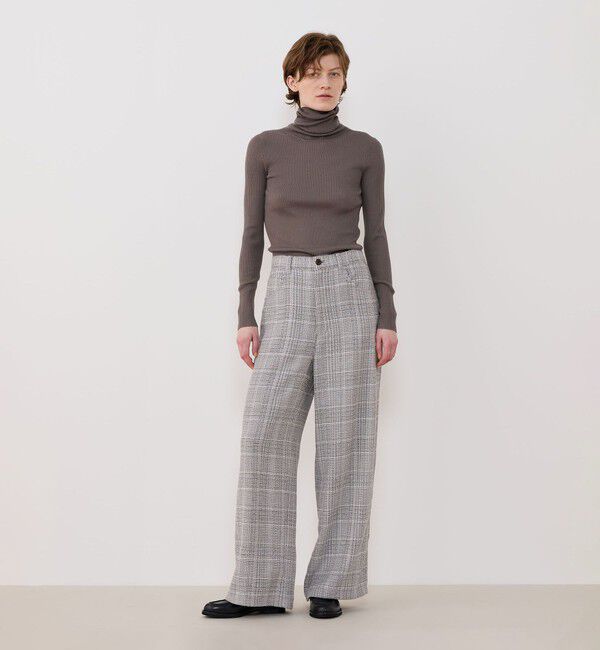 GALERIE VIE「プルミエールウールリブ タートルネックプルオーバー」|ニット・セーター|