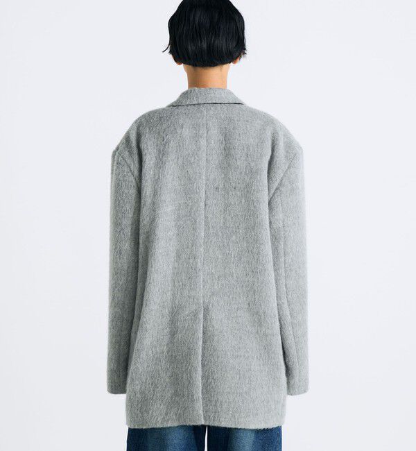 Edition「アルパカシャギー オーバーサイズドジャケット」|テーラードジャケット|