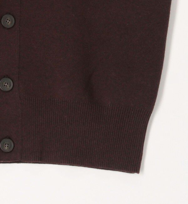 CABaN「コットンカシミヤ Vネックドロップショルダーベスト」|ベスト・ジレ|