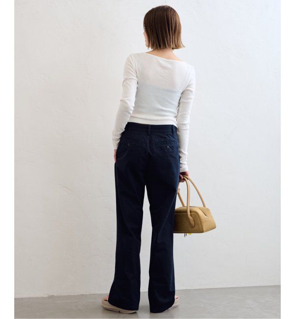 U by SPICK&SPAN「《追加2》シフォンテレコカットトップス」|Tシャツ・カットソー|