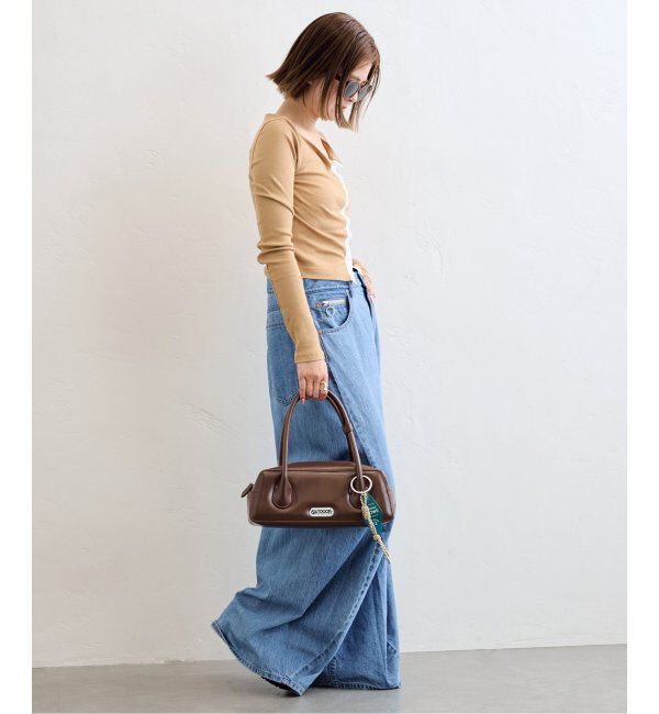 U by SPICK&SPAN「《追加2》シフォンテレコカットトップス」|Tシャツ・カットソー|