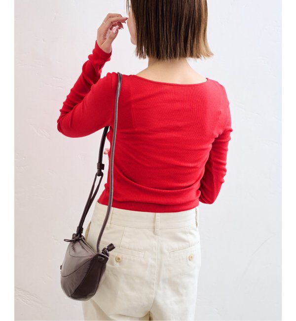 U by SPICK&SPAN「《追加2》シフォンテレコカットトップス」|Tシャツ・カットソー|