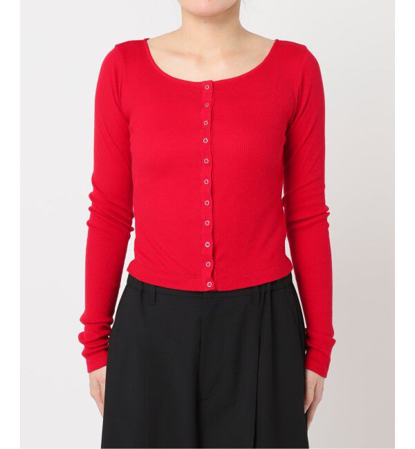 U by SPICK&SPAN「《追加2》シフォンテレコカットトップス」|Tシャツ・カットソー|