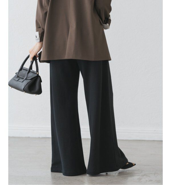 NOBLE「スビンコットンスウェットパンツ」|スラックス|