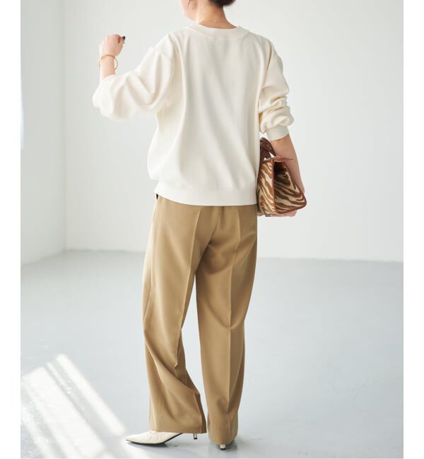 Spick and Span「《一部店舗+WEB限定》ウォッシャブルVネックカーディガン」|カーディガン|