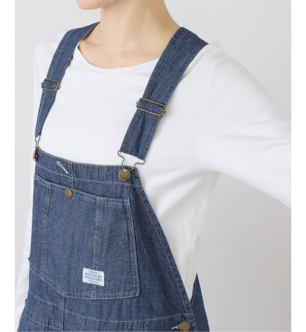 FRAMeWORK「UNION HERCULES/ユニオンヘラクレス MADE インディゴダンガリー オーバー」|オールインワン|