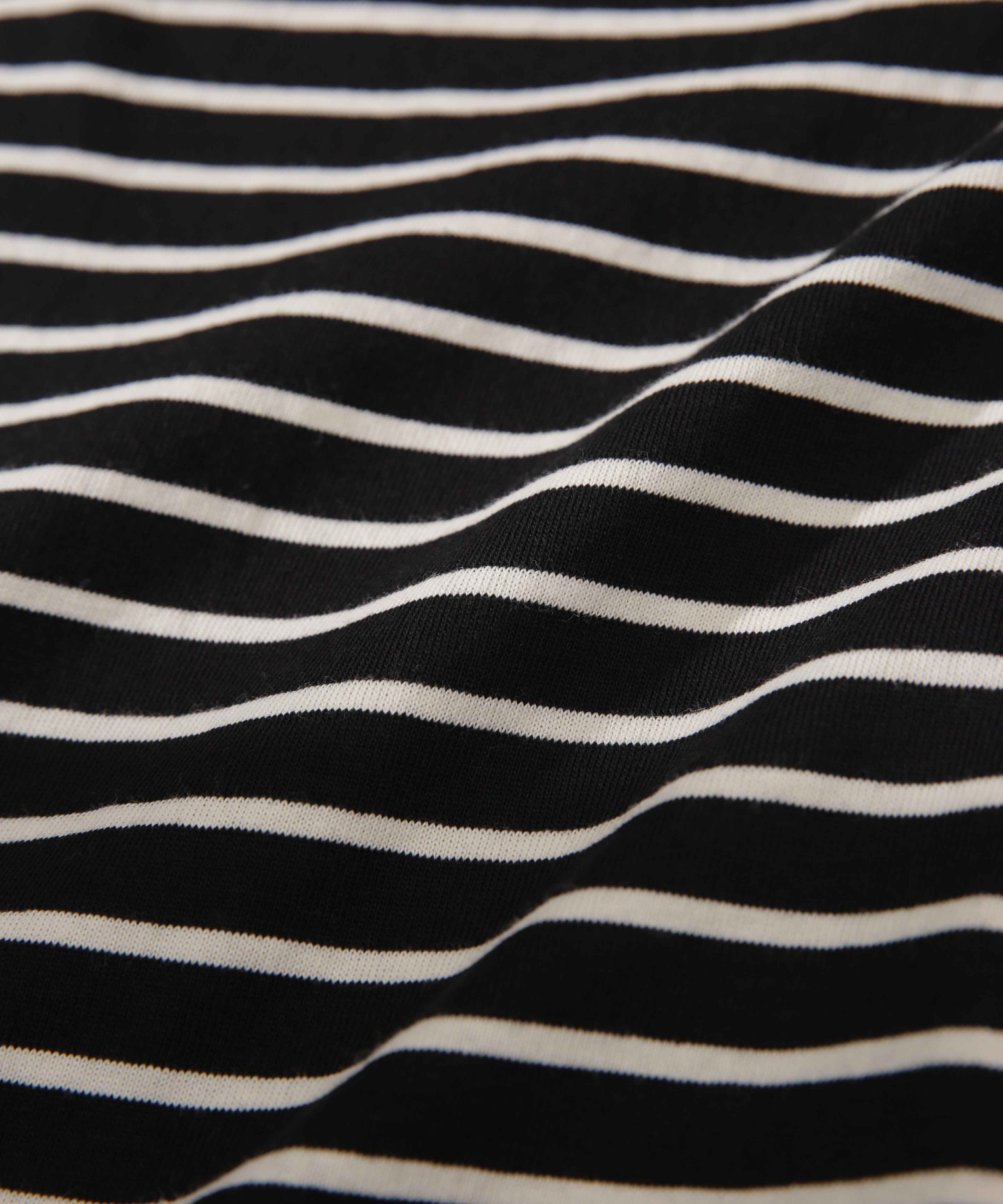 nano･universe「WEB限定/ボーダーワイドドロップトップス」|Tシャツ・カットソー|