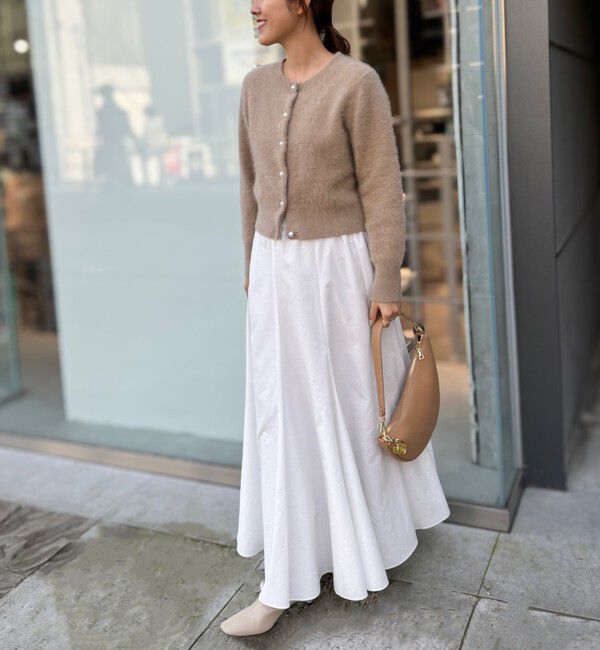 NOLLEY'S「【追加】【WEB＆一部店舗限定色あり】ウォッシャブルヴィンテージタフタマチ入りマキシスカート」|スカート|