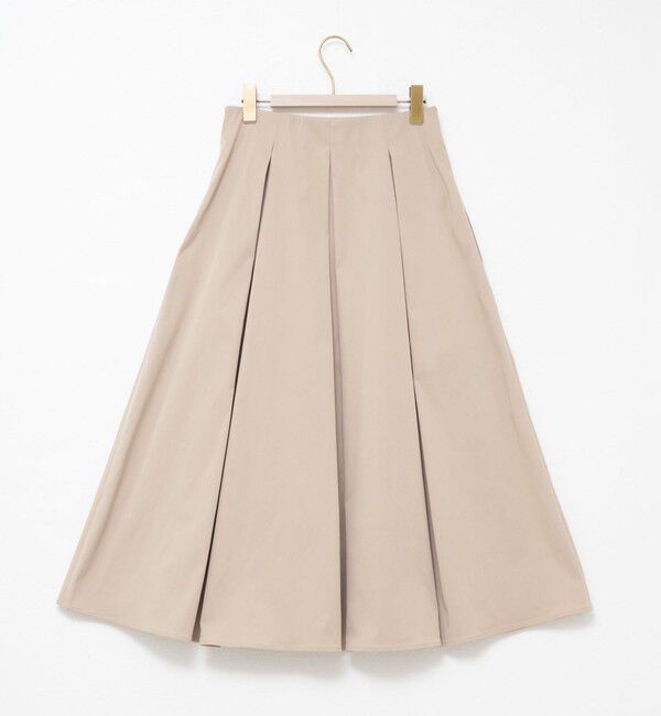 NOLLEY'S sophi「【追加】ウォッシャブルタフタタックフレアスカート」|フレア|