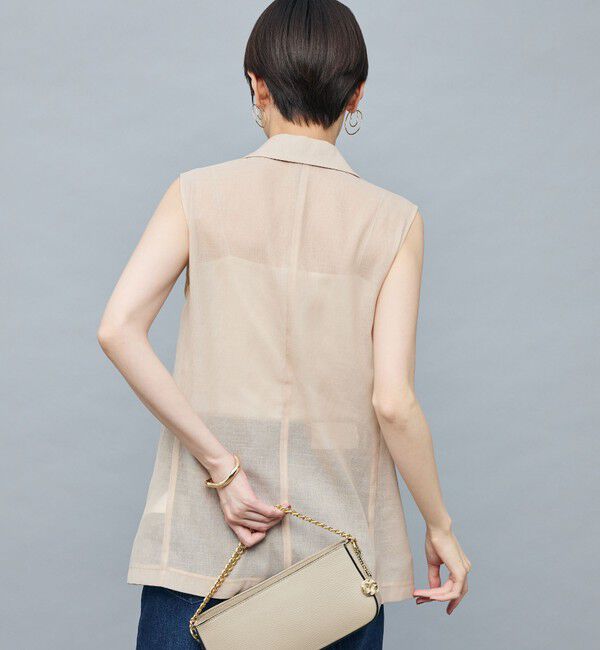 NOLLEY'S「リネン風シアージレ」|ベスト・ジレ|