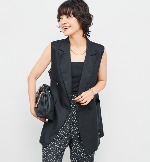 NOLLEY'S「リネン風シアージレ」|ベスト・ジレ|