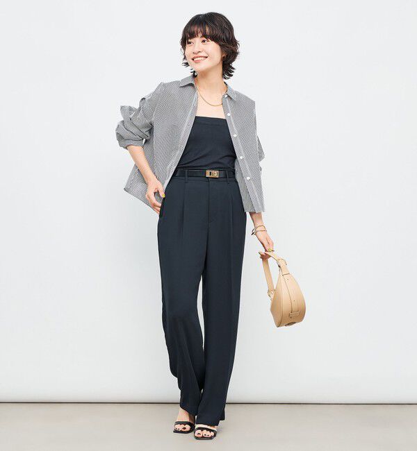 NOLLEY'S「エアリーショートシャツ」|シャツ・ブラウス|