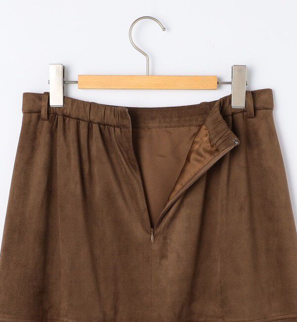 NOLLEY'S「《セットアップ対応》ウォッシャブルストレッチスエードフレアスカート」|フレア|