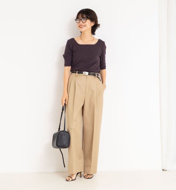 NOLLEY'S「ウォッシャブル撥水ツイルチノパンツ」|その他|