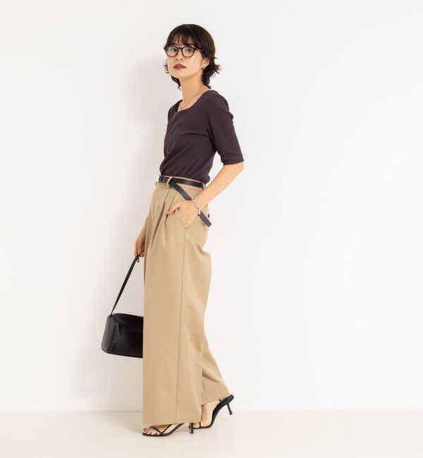 NOLLEY'S「ウォッシャブル撥水ツイルチノパンツ」|その他|