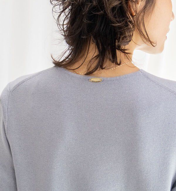 NOLLEY'S sophi「◇【WEB限定】ウォッシャブルラメ総針Vネックコクーンワンピース」|ワンピース|