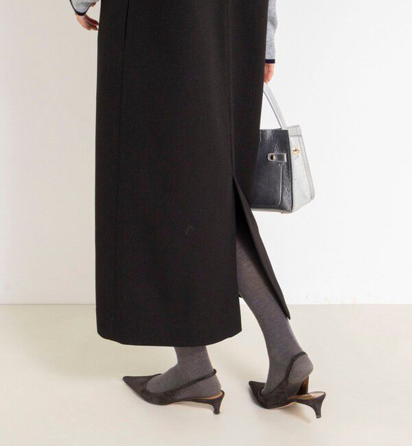 NOLLEY'S「ウォッシャブルフラノ風ジャンパーワンピース」|ワンピース|