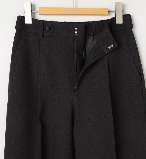 NOLLEY'S sophi「《セットアップ対応》ウォッシャブルドライシャークタックワイドパンツ」|その他|