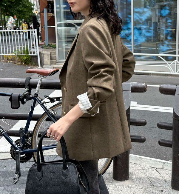 fredy emue「ダブルブレストジャケット」|テーラードジャケット|