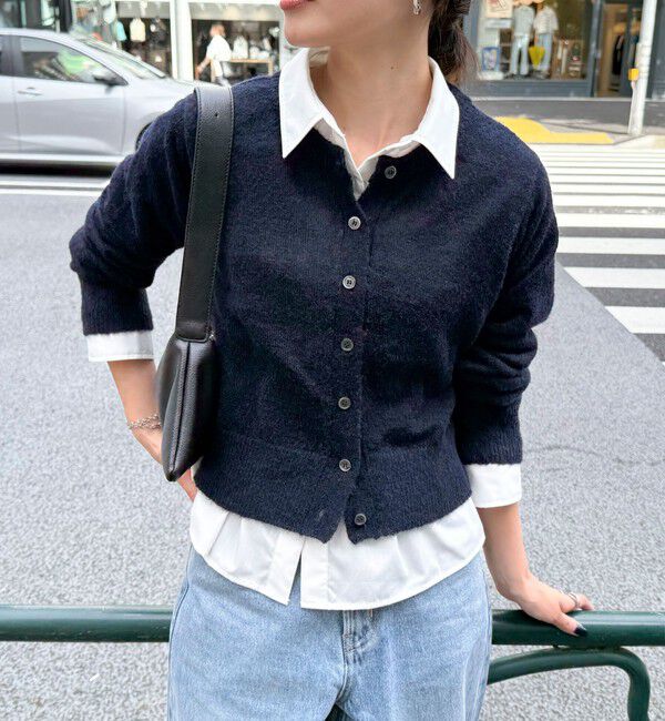 fredy emue「【@sora_522m企画】ウール混天竺カーディガン」|カーディガン|