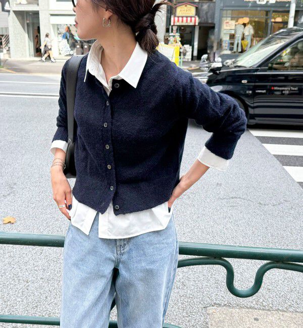 fredy emue「【@sora_522m企画】ウール混天竺カーディガン」|カーディガン|