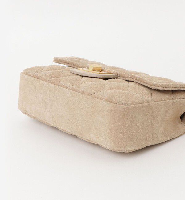 fredy emue「【AULENTTI/オーレンティ】キルティングスエードチェーンショルダーバッグ」|ショルダー・メッセンジャー|