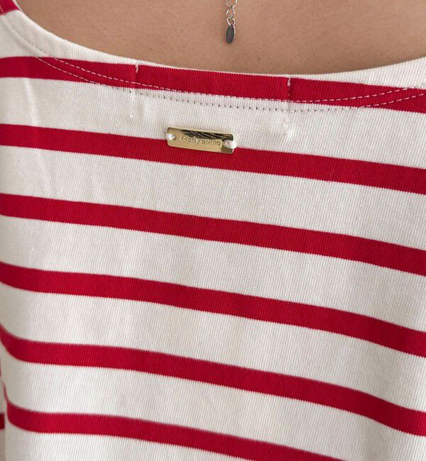 fredy emue「コンパクトボーダーロンTシャツ」|Tシャツ・カットソー|