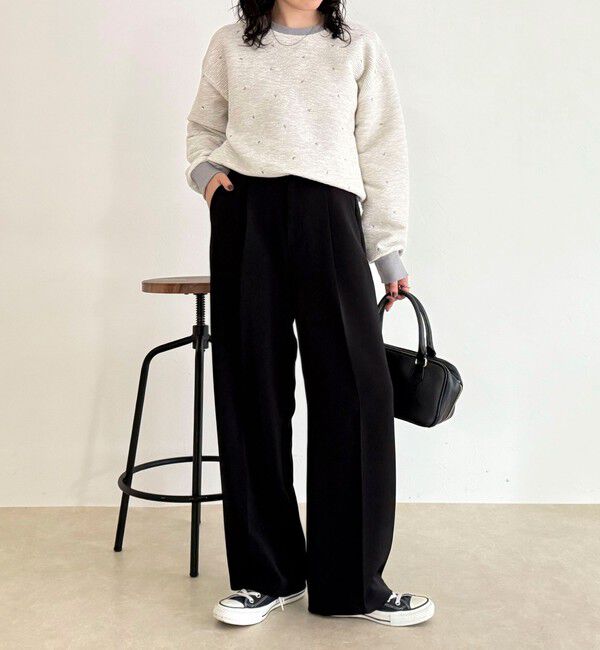 fredy emue「【大人気リバイバル】ハート刺繍コンパクトスウェットプルオーバー」|スウェット・ジャージ|