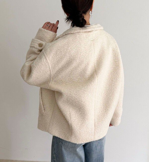 fredy emue「ループシャギースタンドカラーコート」|その他|