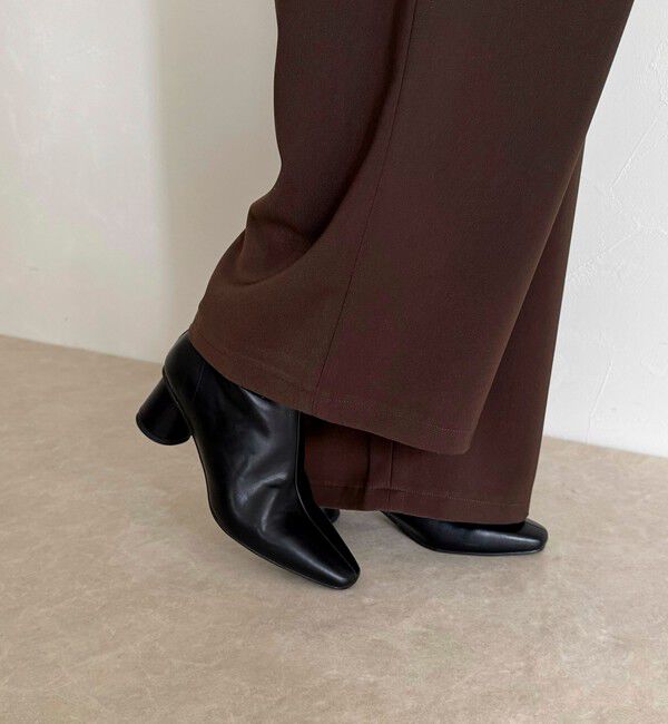 fredy emue「【JETEE/ジュテ】バックジップストレッチヒールブーツ」|ロングブーツ|