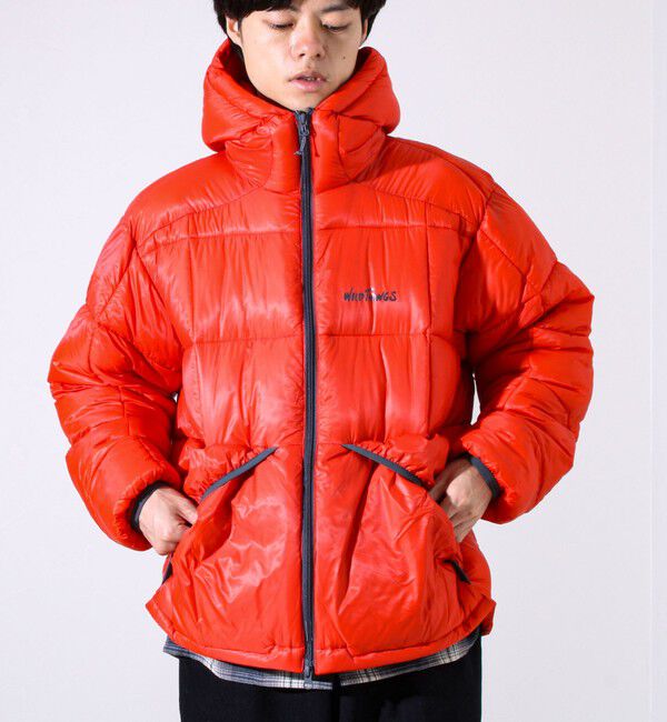GLOSTER「【WILD THINGS/ワイルドシングス】BIVOUAC LOFT JACKET」|ダウン|レッド