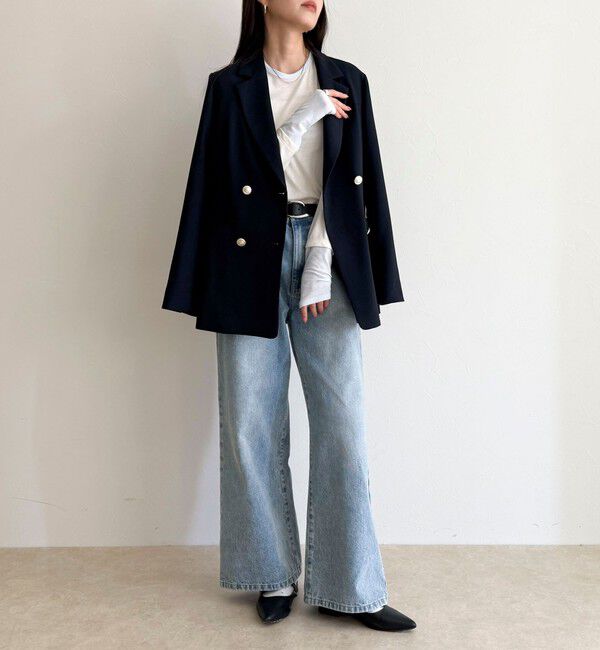 fredy emue「シアーリブレイヤードロンTシャツ」|Tシャツ・カットソー|