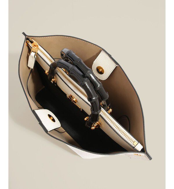 ROPE「【E'POR】BAMBOO BAG Medium【超軽量】」|ハンドバッグ|