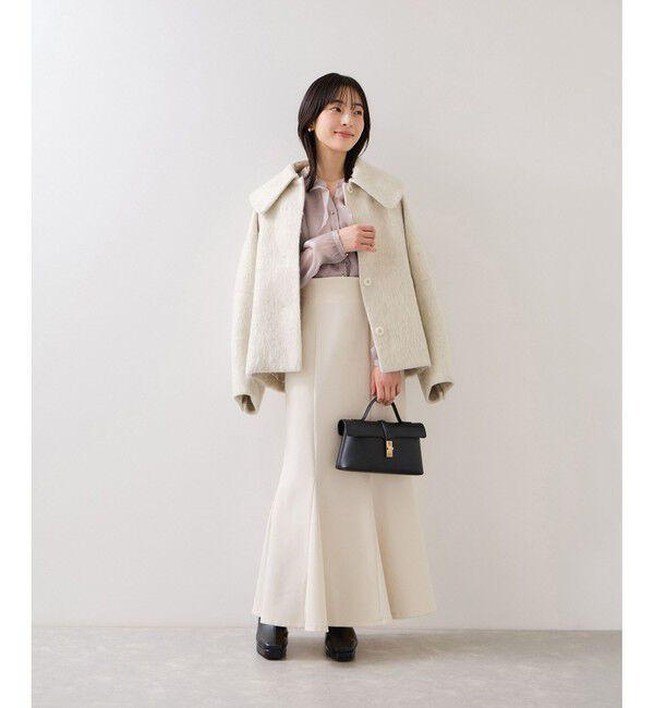 VIS「シアーラッフルブラウス/イージーケア」|シャツ・ブラウス|