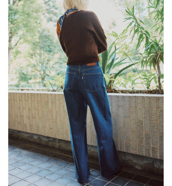 VIS「【POLO BCS】VIS別注クロスベルトストレートワイドデニム」|デニム|