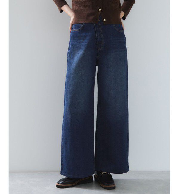 VIS「【POLO BCS】VIS別注クロスベルトストレートワイドデニム」|デニム|