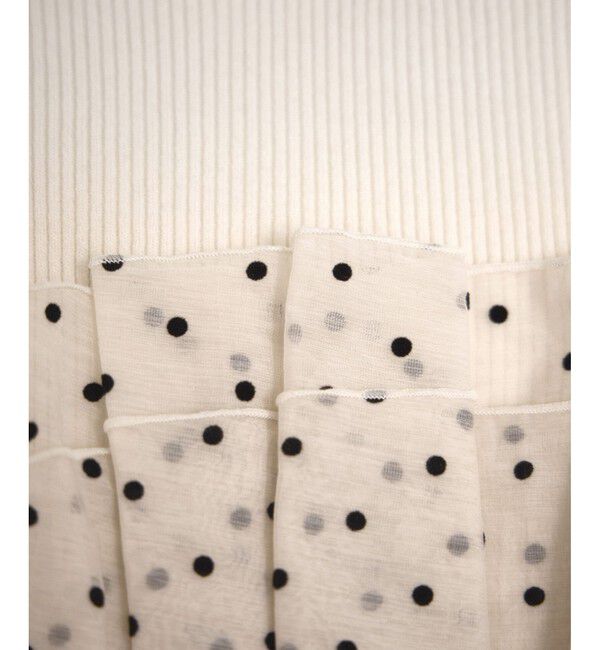 VIS「ビスチェドッキングニットプルオーバー/セットアップ対応」|ニット・セーター|