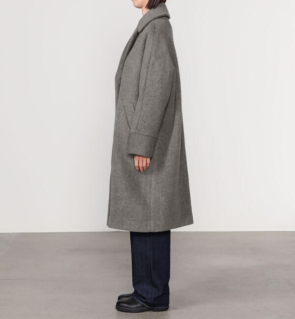  「TICCA | ウール テントコート WOMEN」|ピーコート|