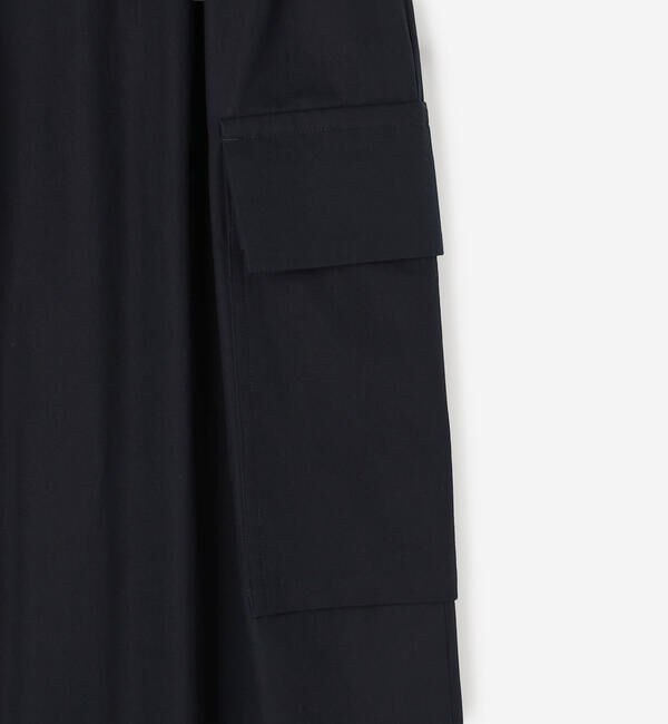  「nicholson & nicholson | コットン ツイルワイドカーゴパンツ WOMEN」|チノ|