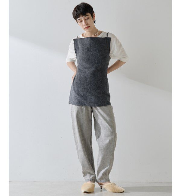  「ウールピケトップ」|シャツ・ブラウス|